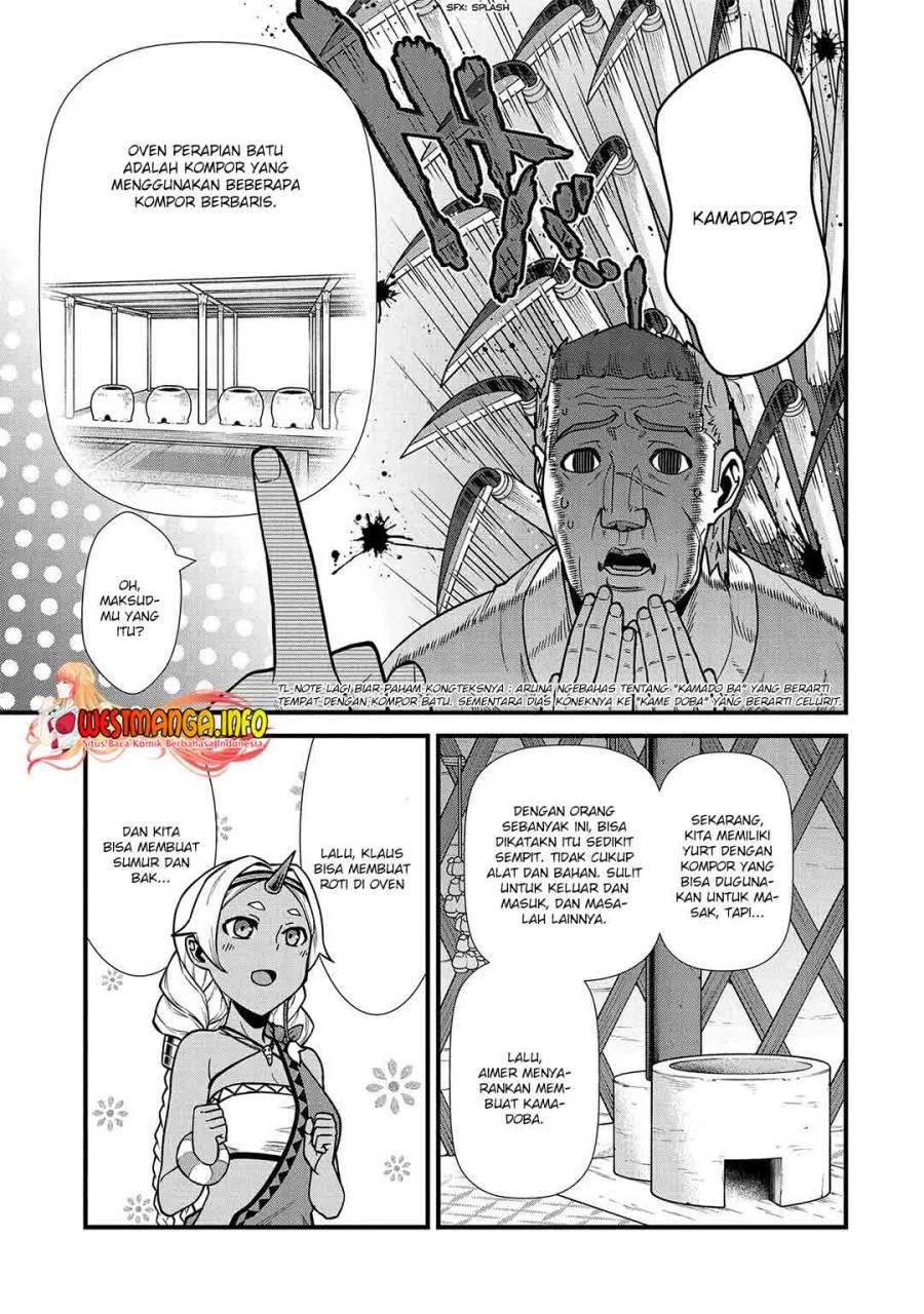 Halaman 27 dari Ryoumin 0-nin Start no Henkyou Ryoushusama Chapter 22
