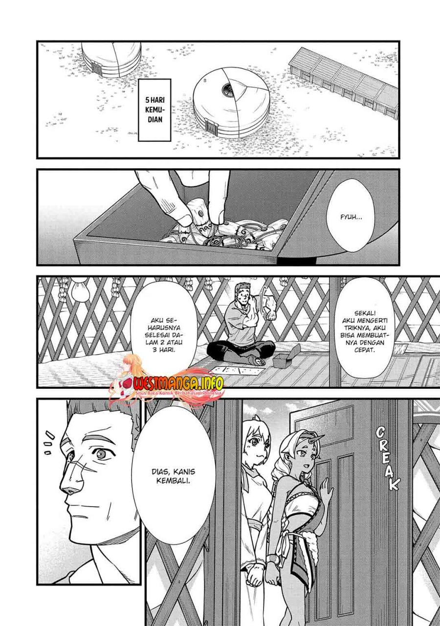Halaman 12 dari Ryoumin 0-nin Start no Henkyou Ryoushusama Chapter 23