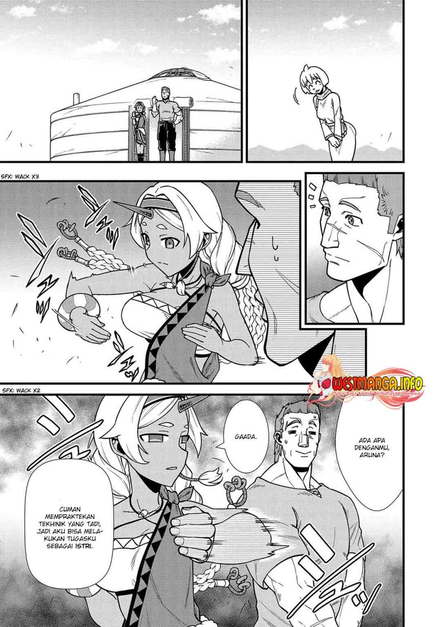 Halaman 21 dari Ryoumin 0-nin Start no Henkyou Ryoushusama Chapter 23