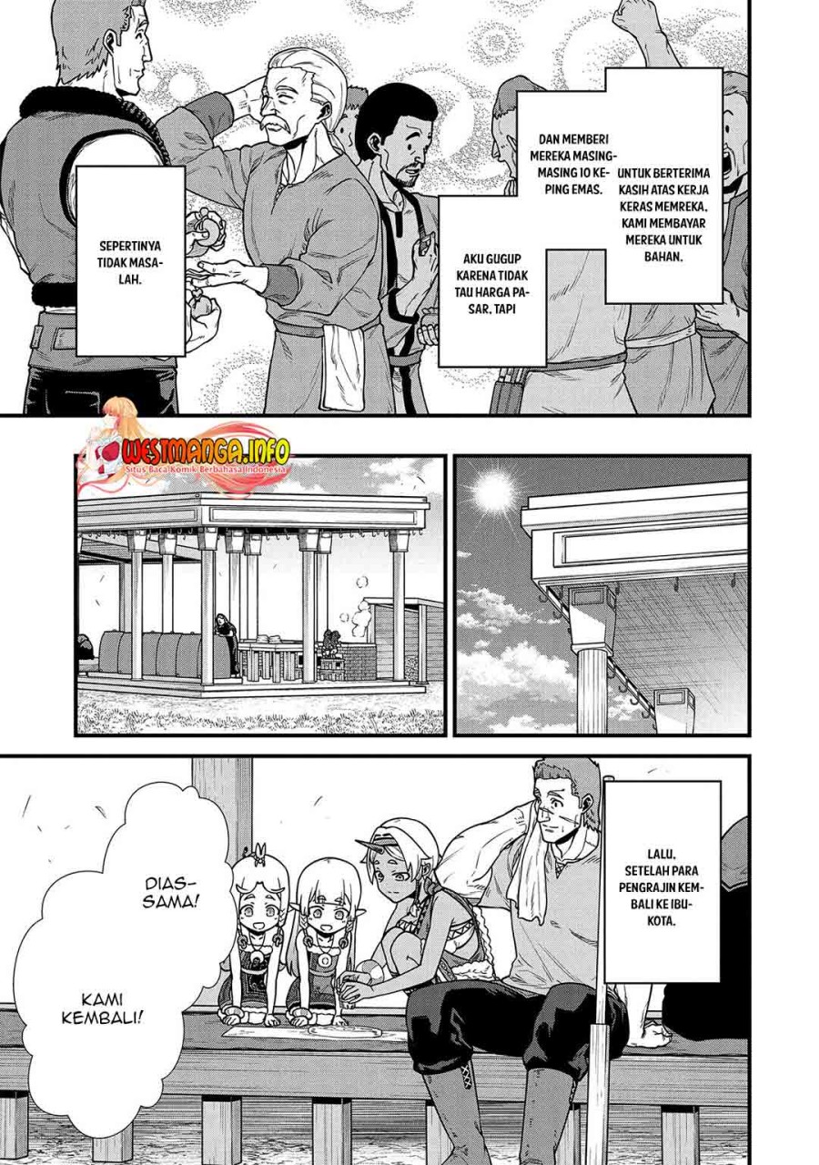 Halaman 31 dari Ryoumin 0-nin Start no Henkyou Ryoushusama Chapter 23