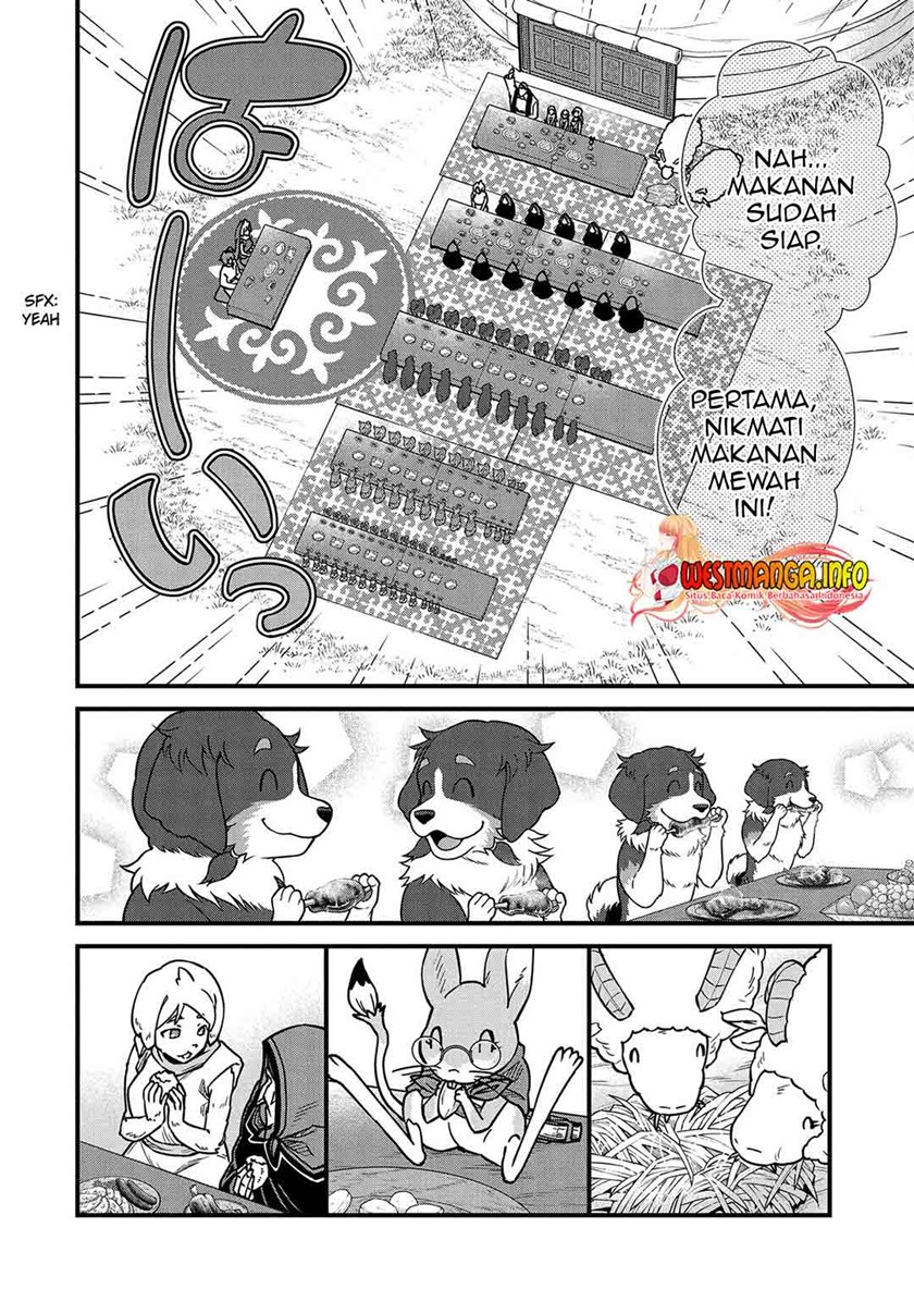 Halaman 12 dari Ryoumin 0-nin Start no Henkyou Ryoushusama Chapter 24