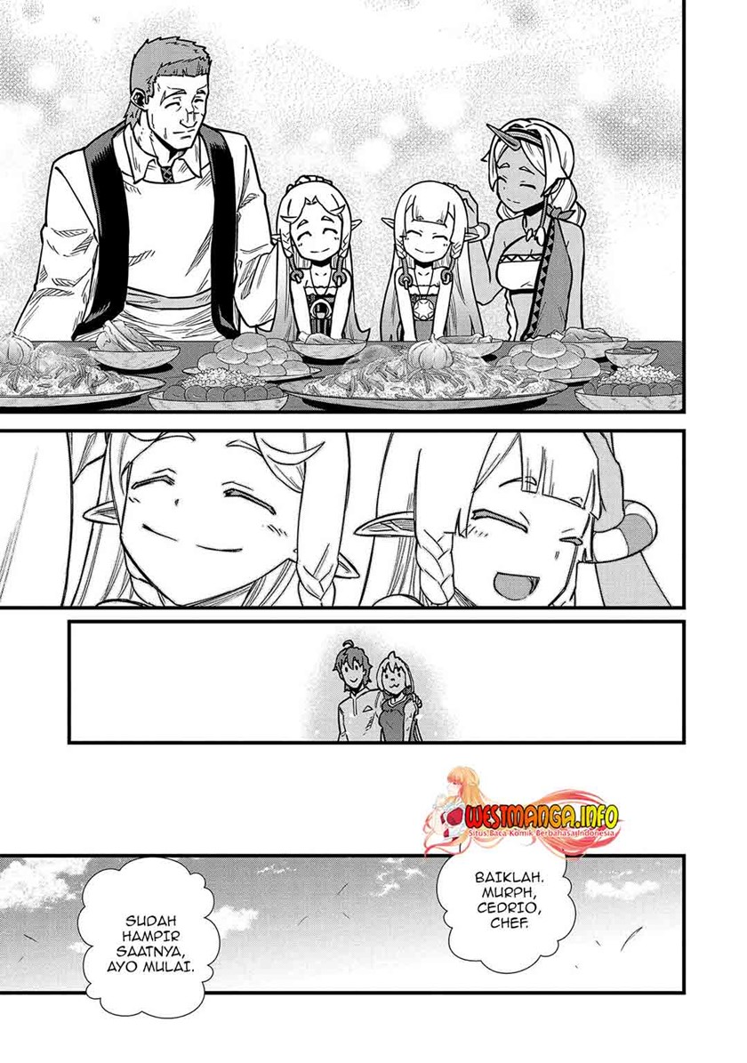 Halaman 15 dari Ryoumin 0-nin Start no Henkyou Ryoushusama Chapter 24
