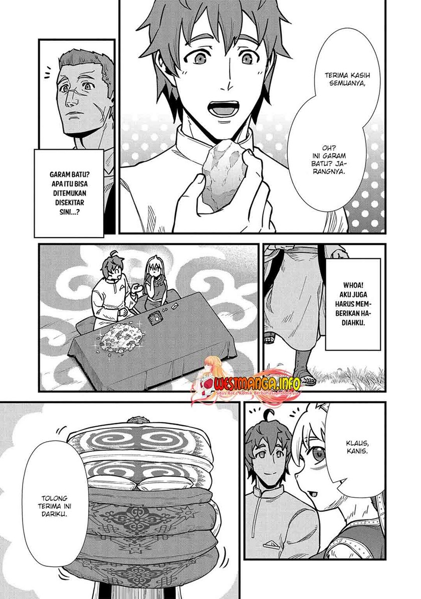 Halaman 29 dari Ryoumin 0-nin Start no Henkyou Ryoushusama Chapter 24