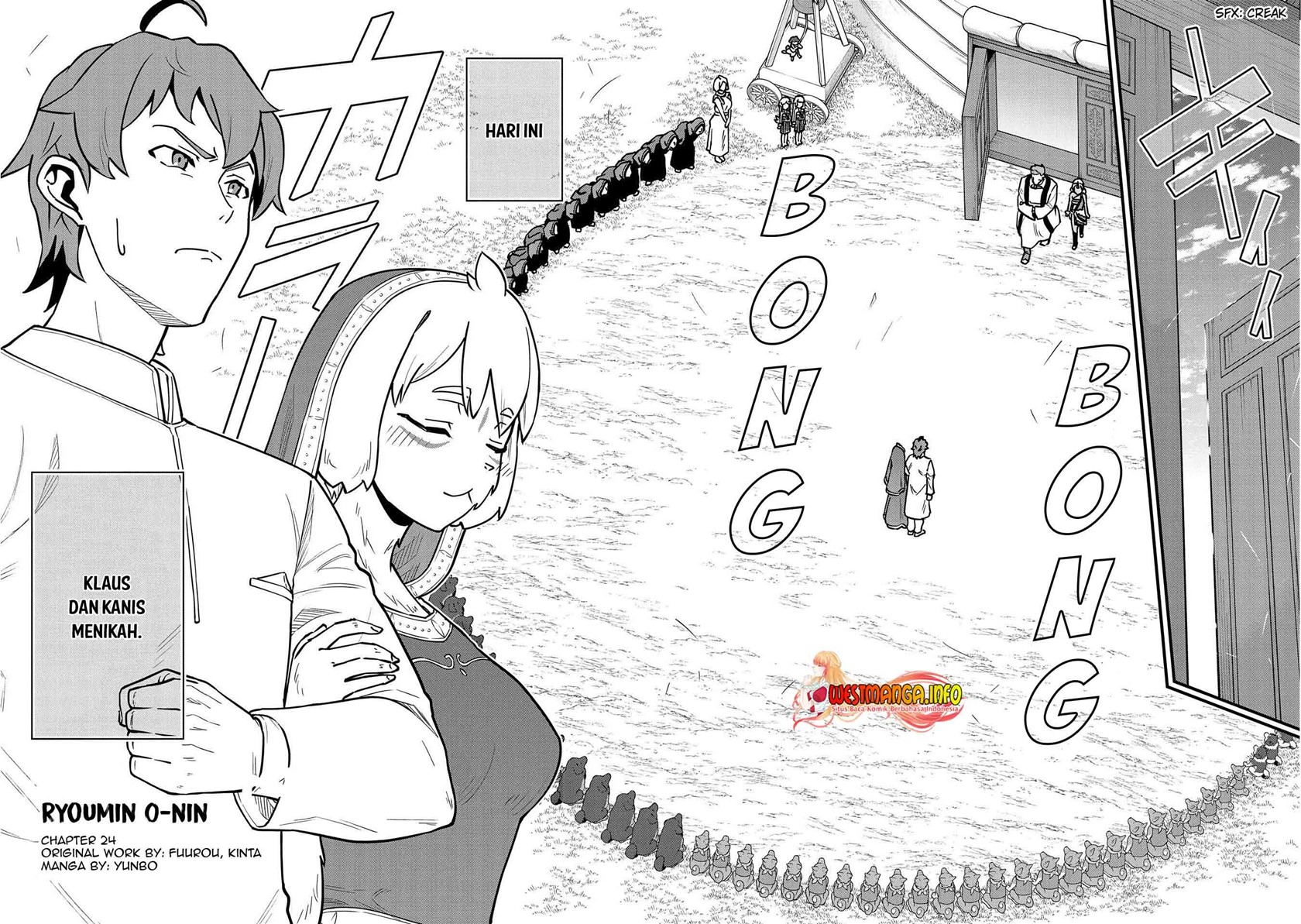 Halaman 5 dari Ryoumin 0-nin Start no Henkyou Ryoushusama Chapter 24
