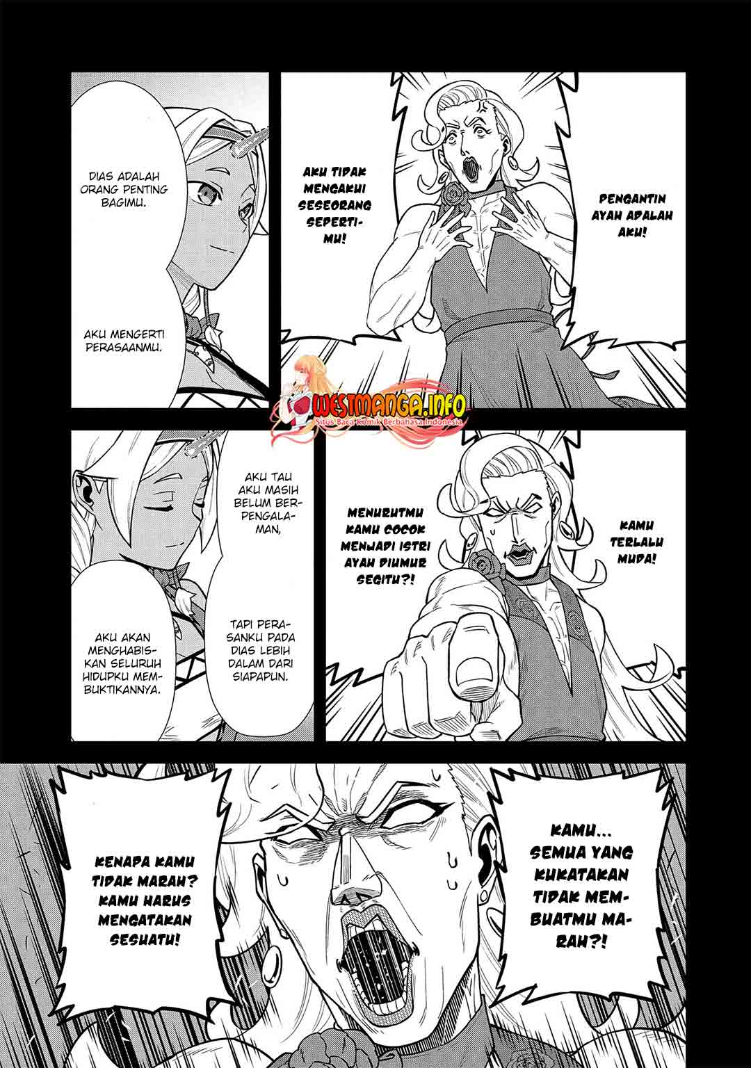 Halaman 10 dari Ryoumin 0-nin Start no Henkyou Ryoushusama Chapter 26
