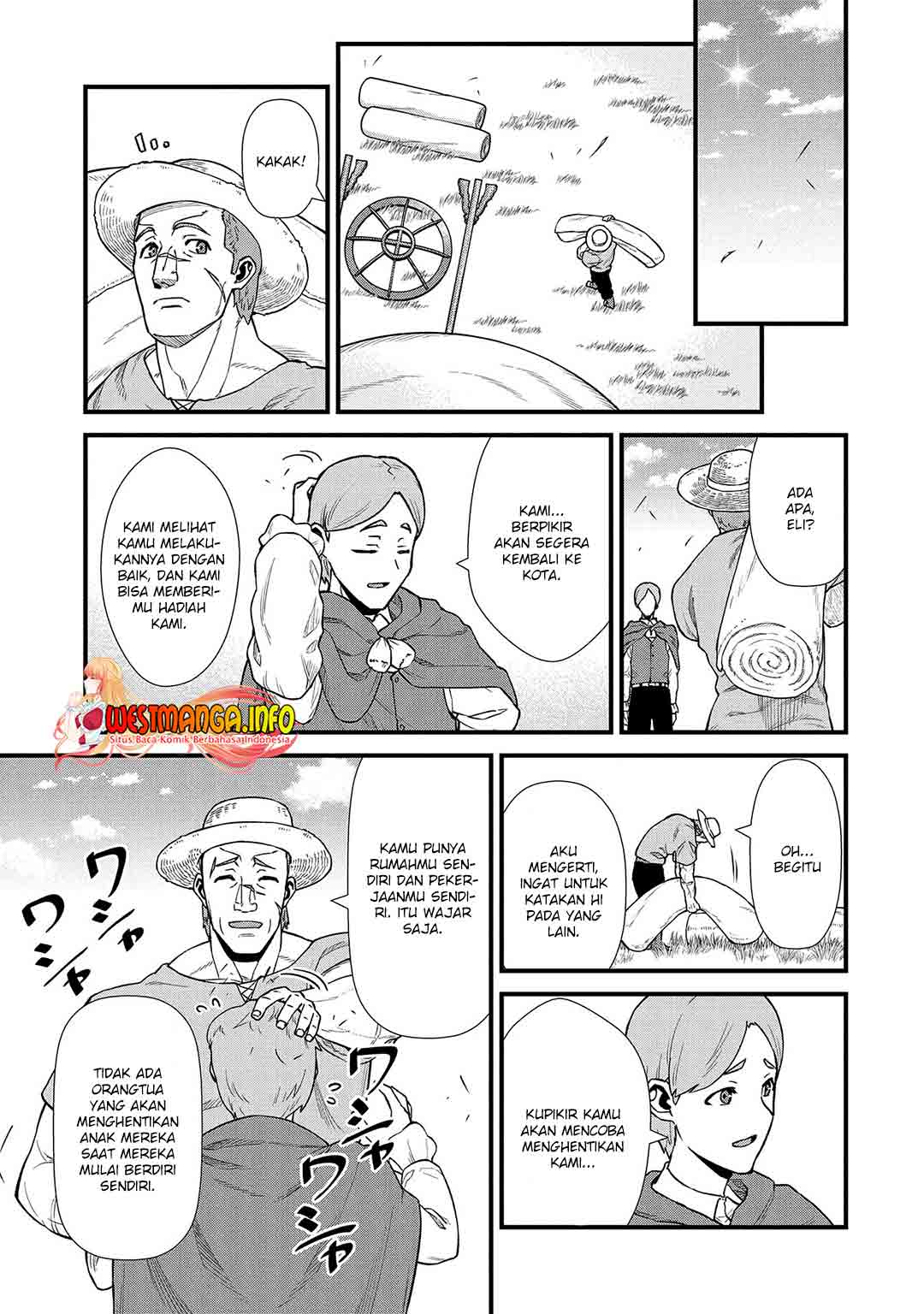 Halaman 12 dari Ryoumin 0-nin Start no Henkyou Ryoushusama Chapter 26
