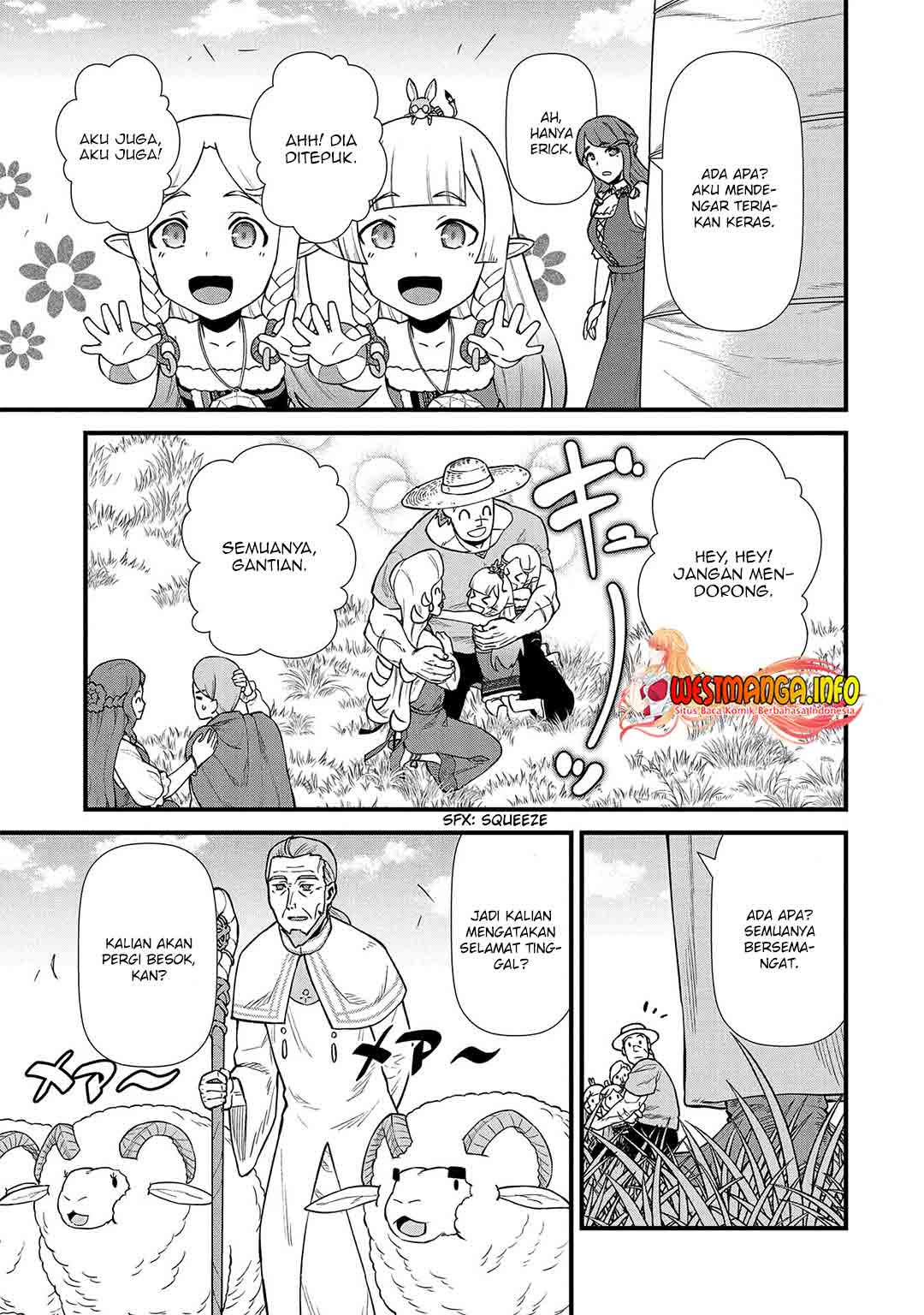 Halaman 16 dari Ryoumin 0-nin Start no Henkyou Ryoushusama Chapter 26