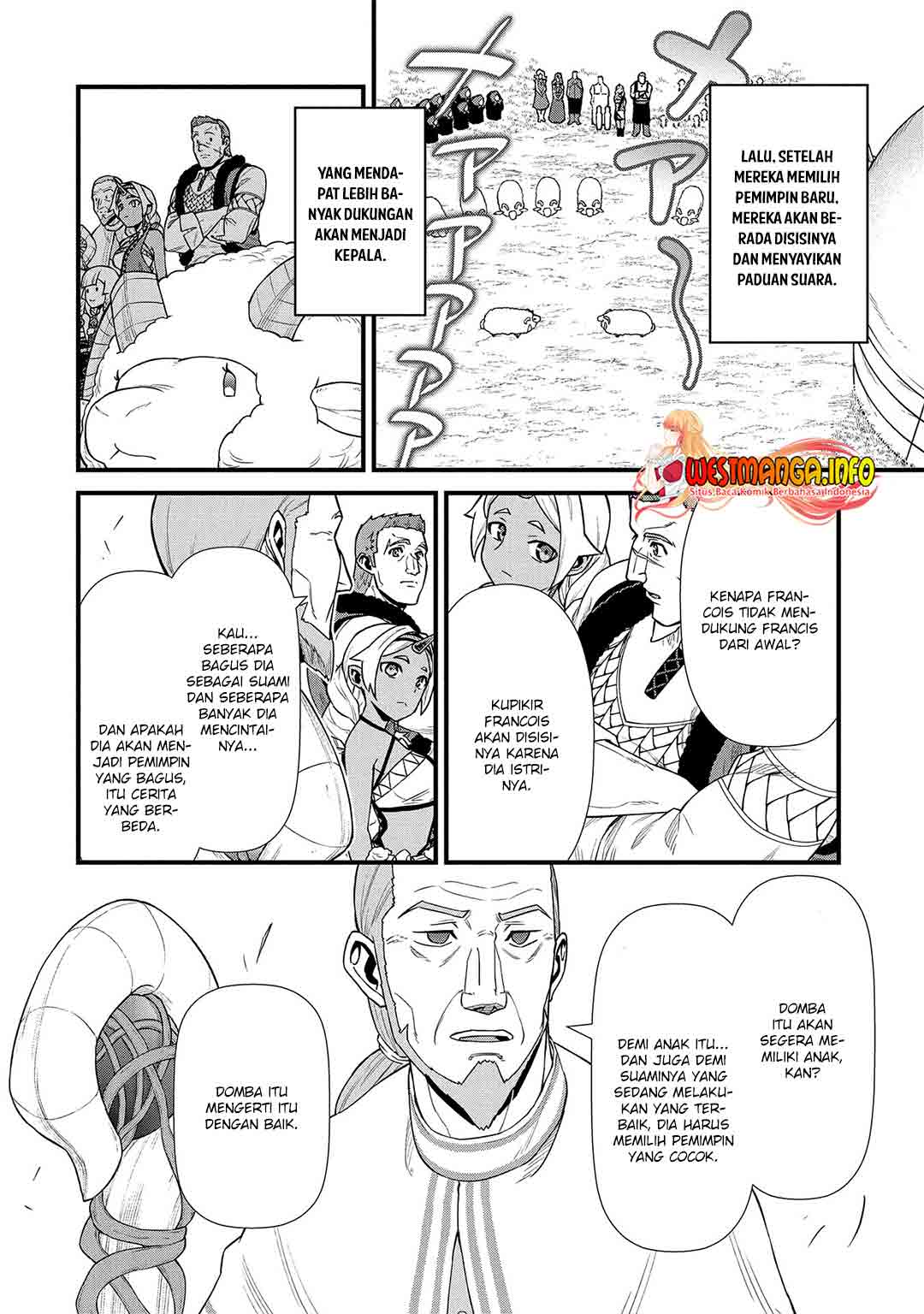 Halaman 25 dari Ryoumin 0-nin Start no Henkyou Ryoushusama Chapter 26