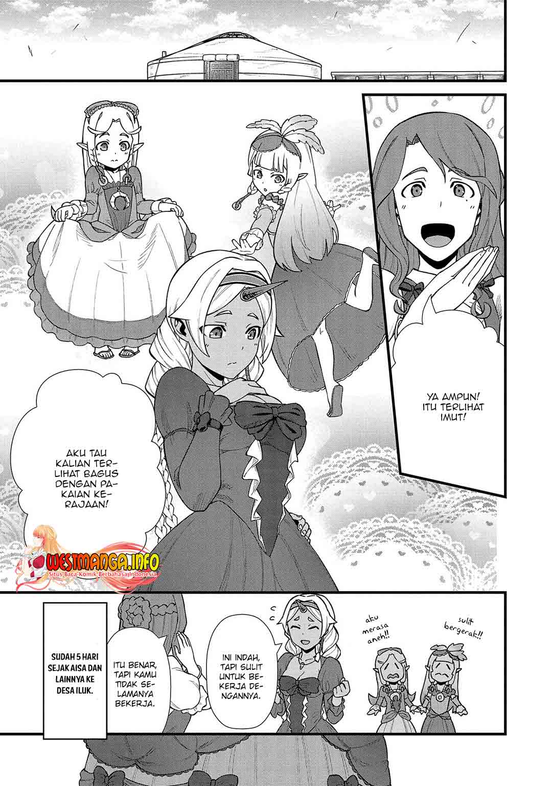 Halaman 8 dari Ryoumin 0-nin Start no Henkyou Ryoushusama Chapter 26