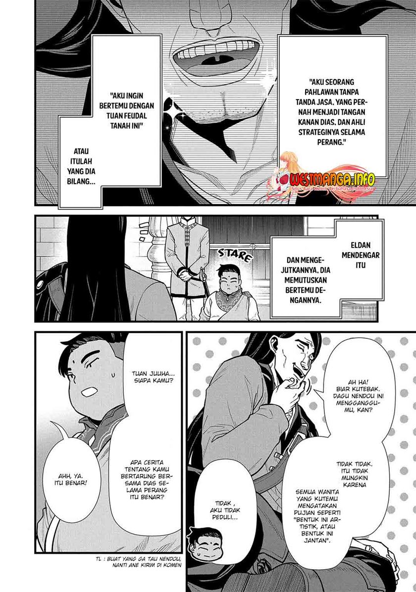 Halaman 11 dari Ryoumin 0-nin Start no Henkyou Ryoushusama Chapter 27