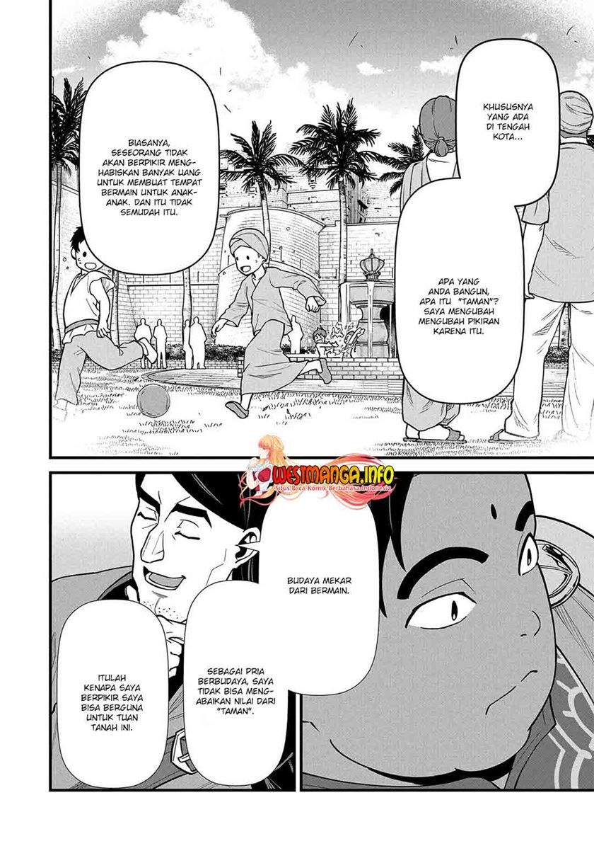 Halaman 13 dari Ryoumin 0-nin Start no Henkyou Ryoushusama Chapter 27