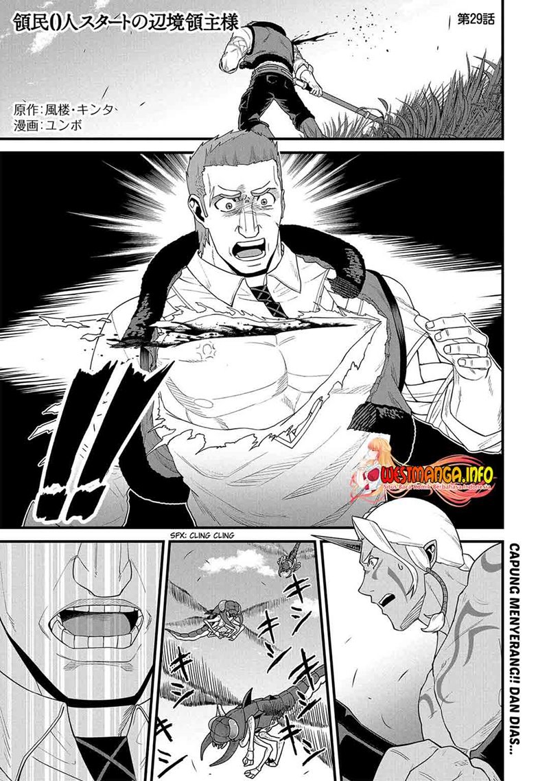 Halaman 4 dari Ryoumin 0-nin Start no Henkyou Ryoushusama Chapter 29