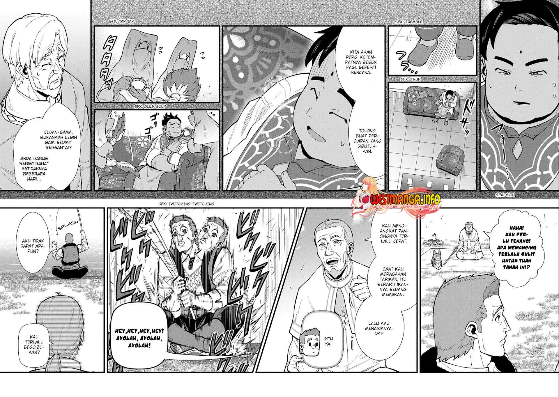 Halaman 14 dari Ryoumin 0-nin Start no Henkyou Ryoushusama Chapter 30