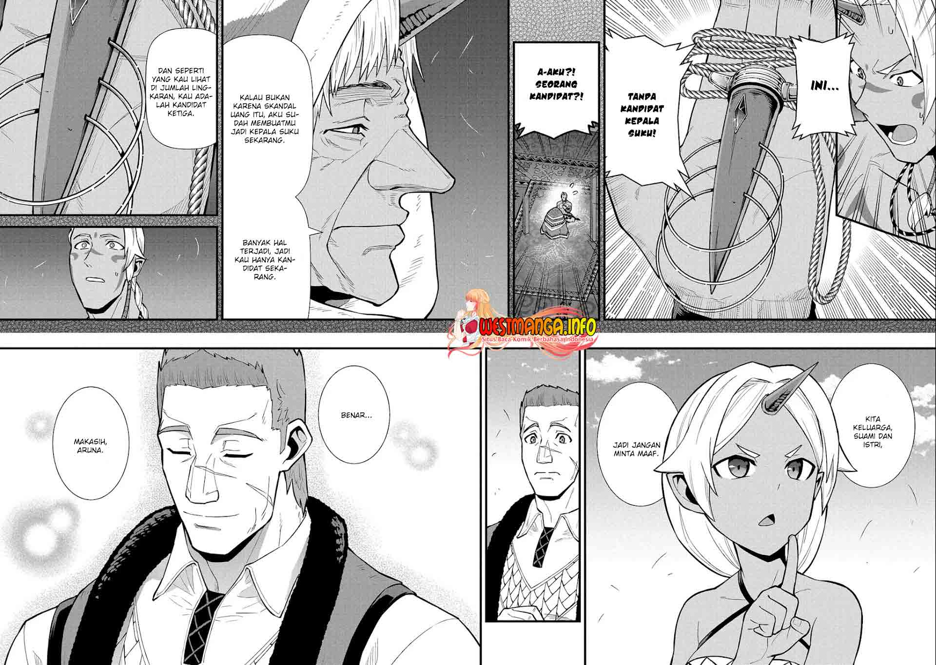 Halaman 18 dari Ryoumin 0-nin Start no Henkyou Ryoushusama Chapter 30