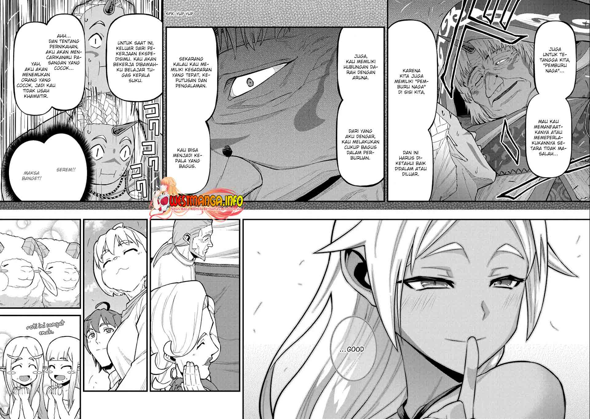 Halaman 19 dari Ryoumin 0-nin Start no Henkyou Ryoushusama Chapter 30