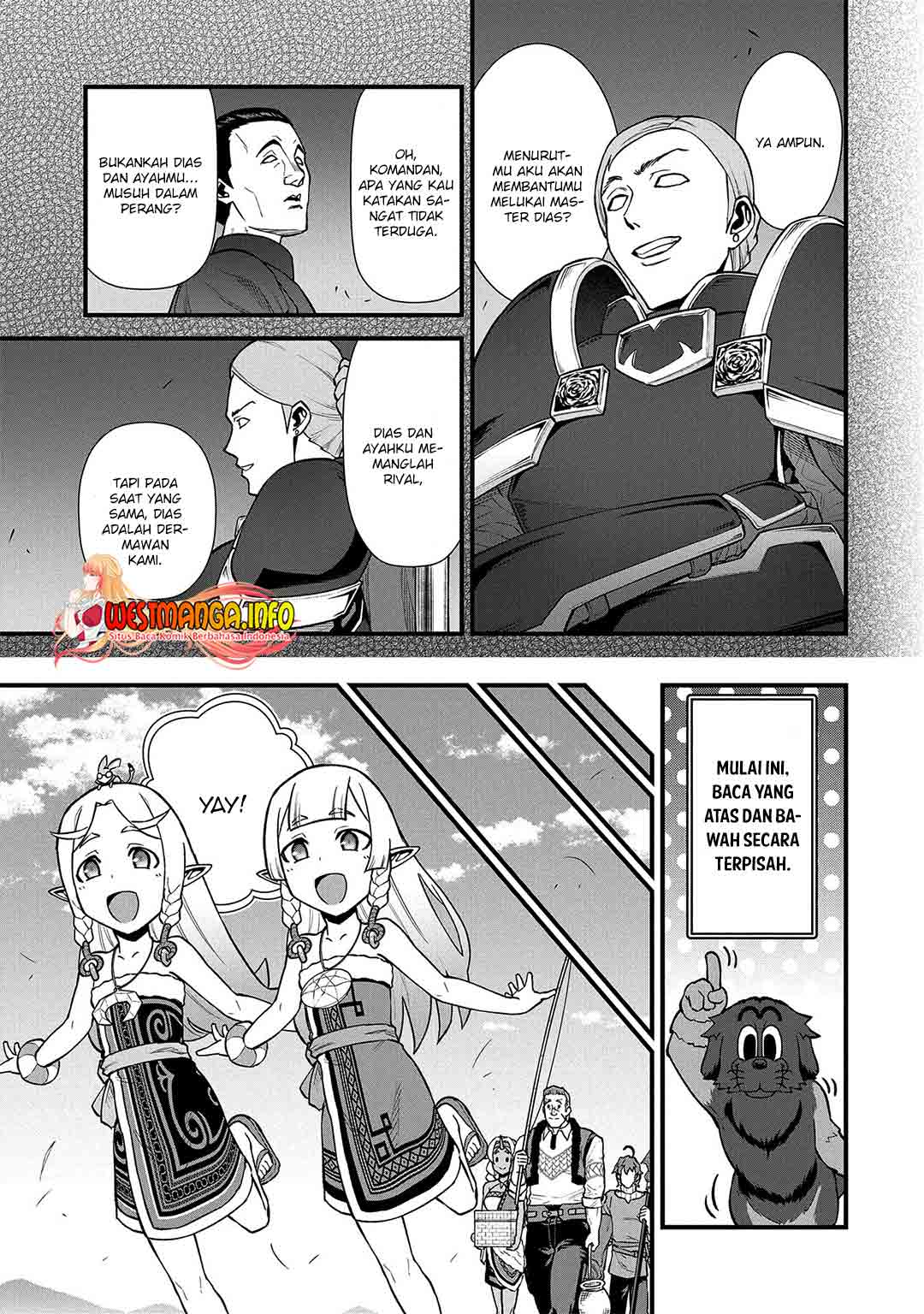 Halaman 6 dari Ryoumin 0-nin Start no Henkyou Ryoushusama Chapter 30