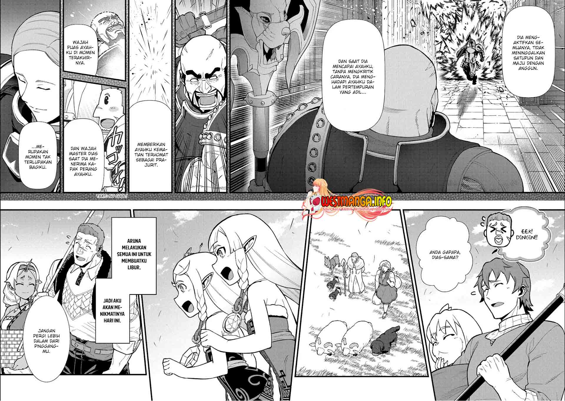 Halaman 8 dari Ryoumin 0-nin Start no Henkyou Ryoushusama Chapter 30