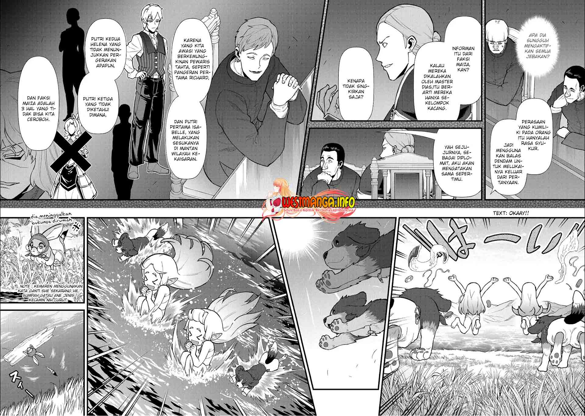 Halaman 9 dari Ryoumin 0-nin Start no Henkyou Ryoushusama Chapter 30