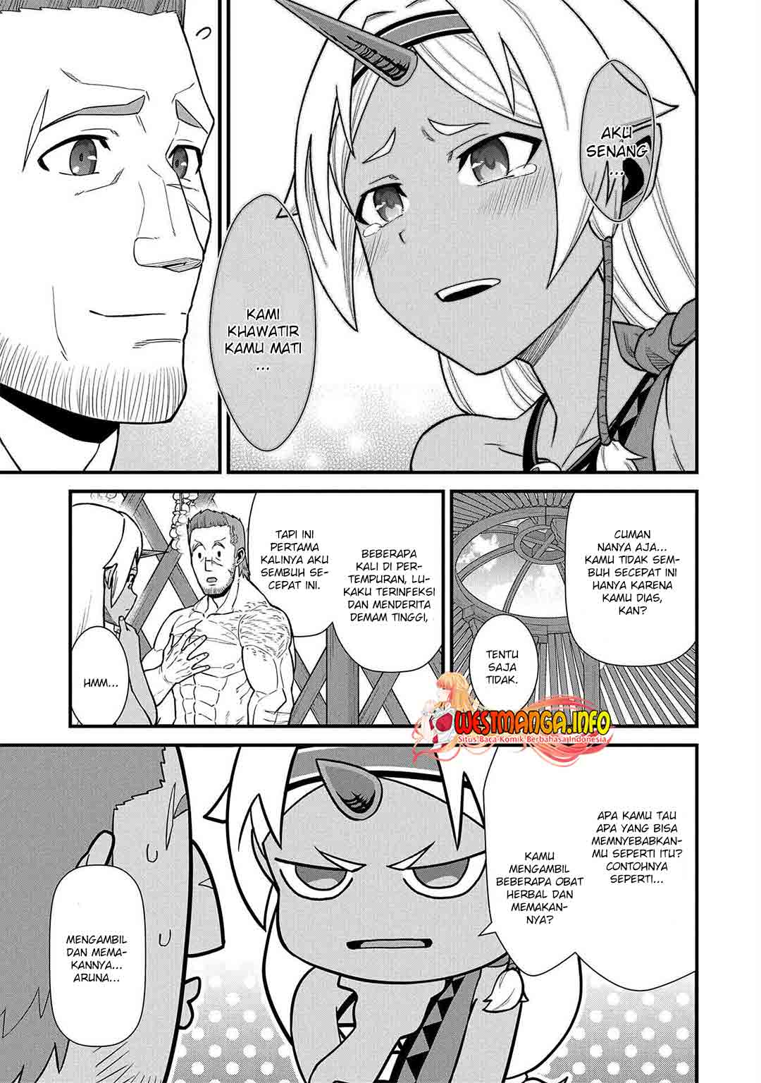 Halaman 12 dari Ryoumin 0-nin Start no Henkyou Ryoushusama Chapter 31
