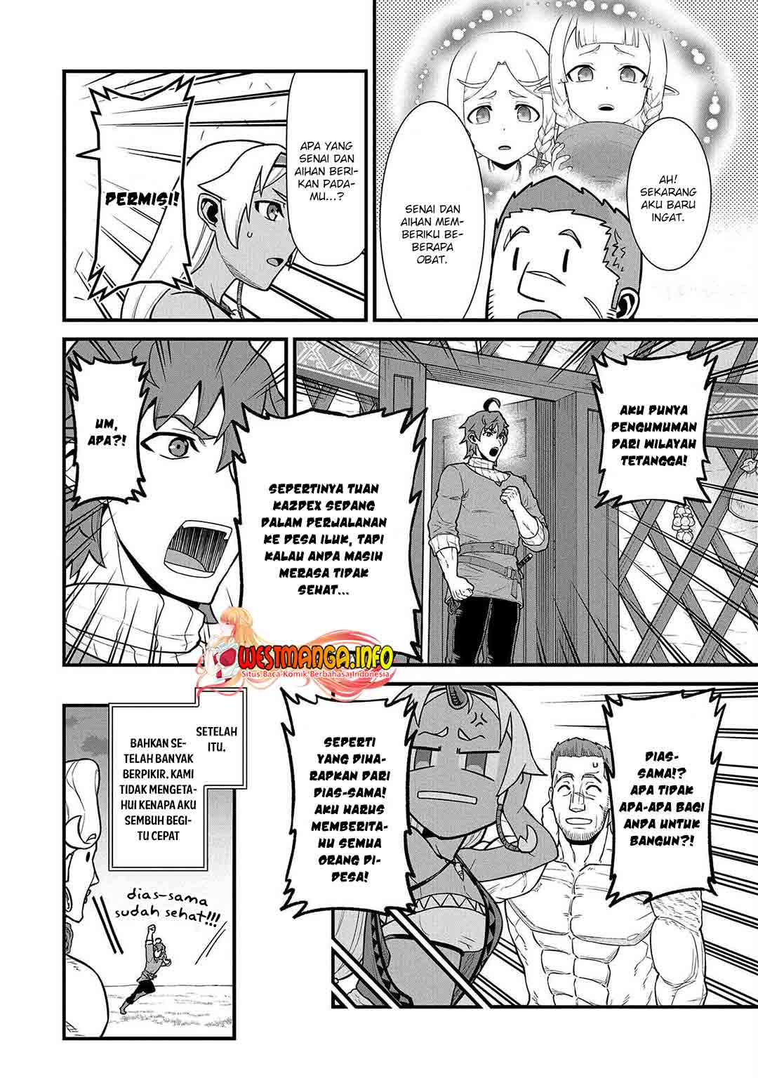 Halaman 13 dari Ryoumin 0-nin Start no Henkyou Ryoushusama Chapter 31