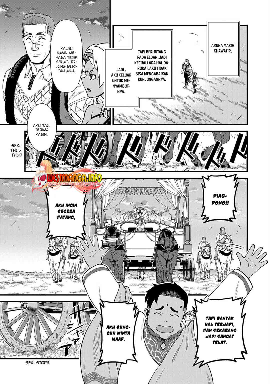 Halaman 14 dari Ryoumin 0-nin Start no Henkyou Ryoushusama Chapter 31