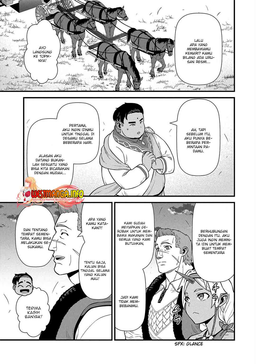 Halaman 16 dari Ryoumin 0-nin Start no Henkyou Ryoushusama Chapter 31