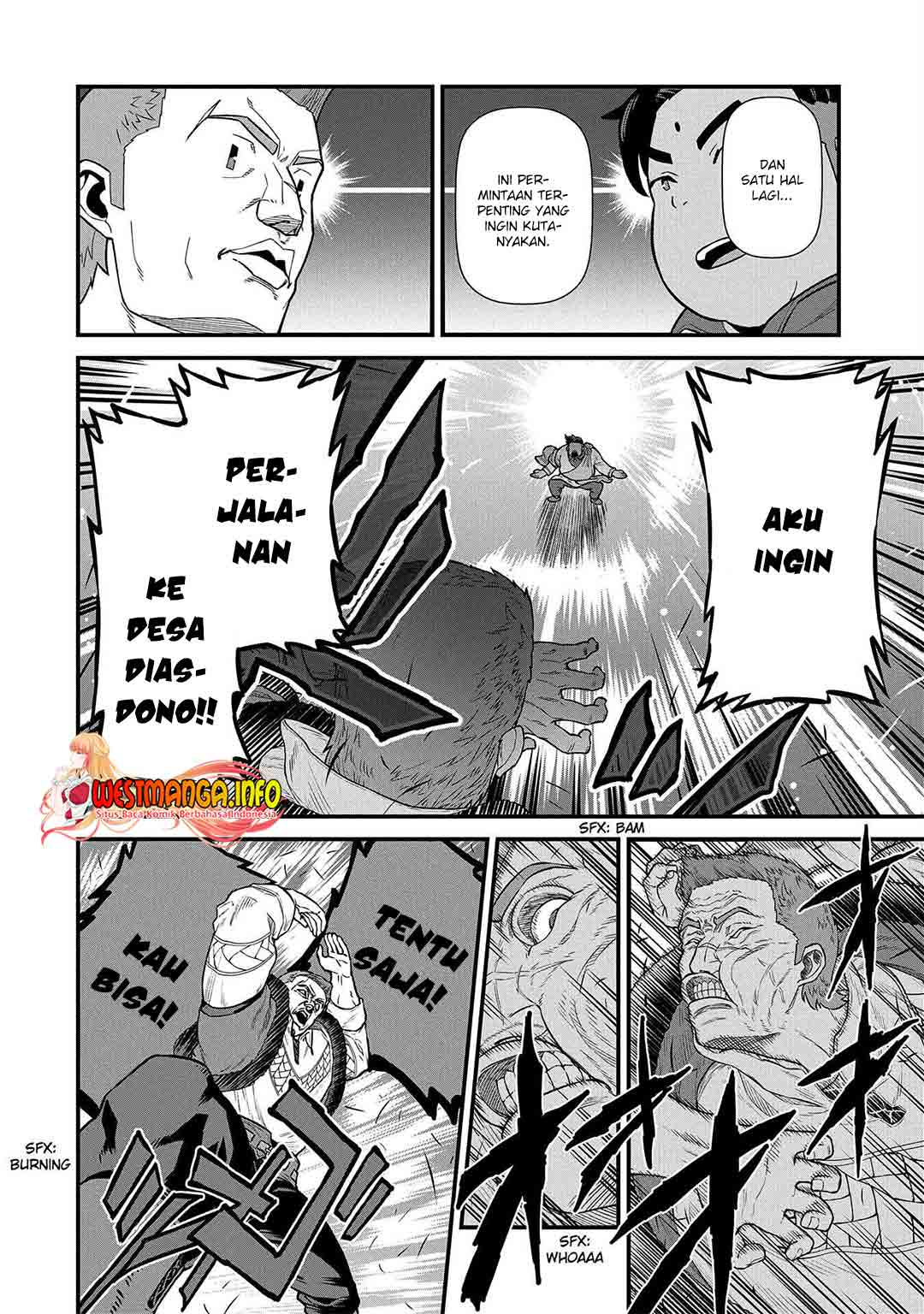 Halaman 17 dari Ryoumin 0-nin Start no Henkyou Ryoushusama Chapter 31