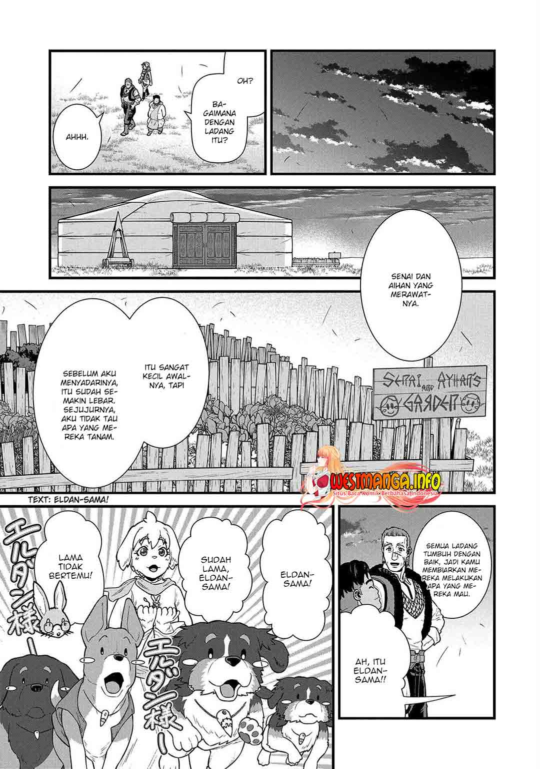 Halaman 22 dari Ryoumin 0-nin Start no Henkyou Ryoushusama Chapter 31