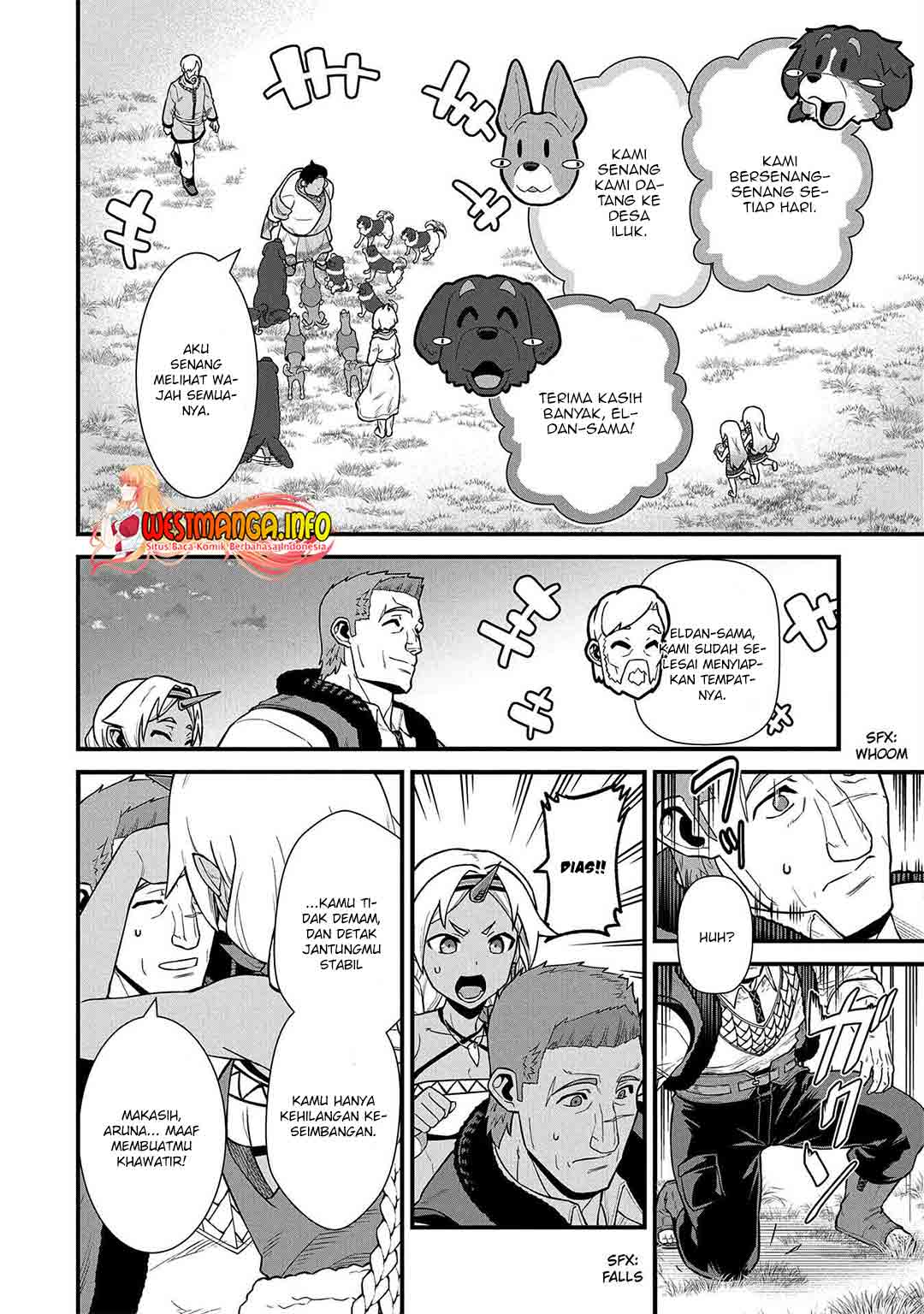 Halaman 23 dari Ryoumin 0-nin Start no Henkyou Ryoushusama Chapter 31