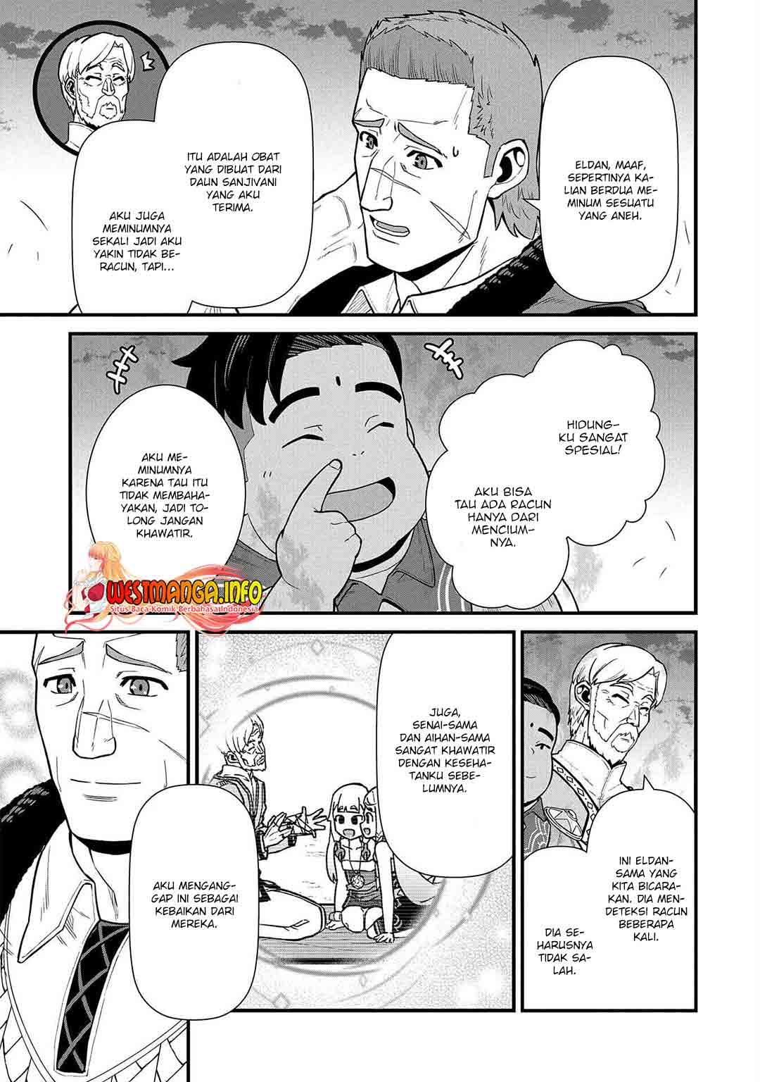 Halaman 26 dari Ryoumin 0-nin Start no Henkyou Ryoushusama Chapter 31