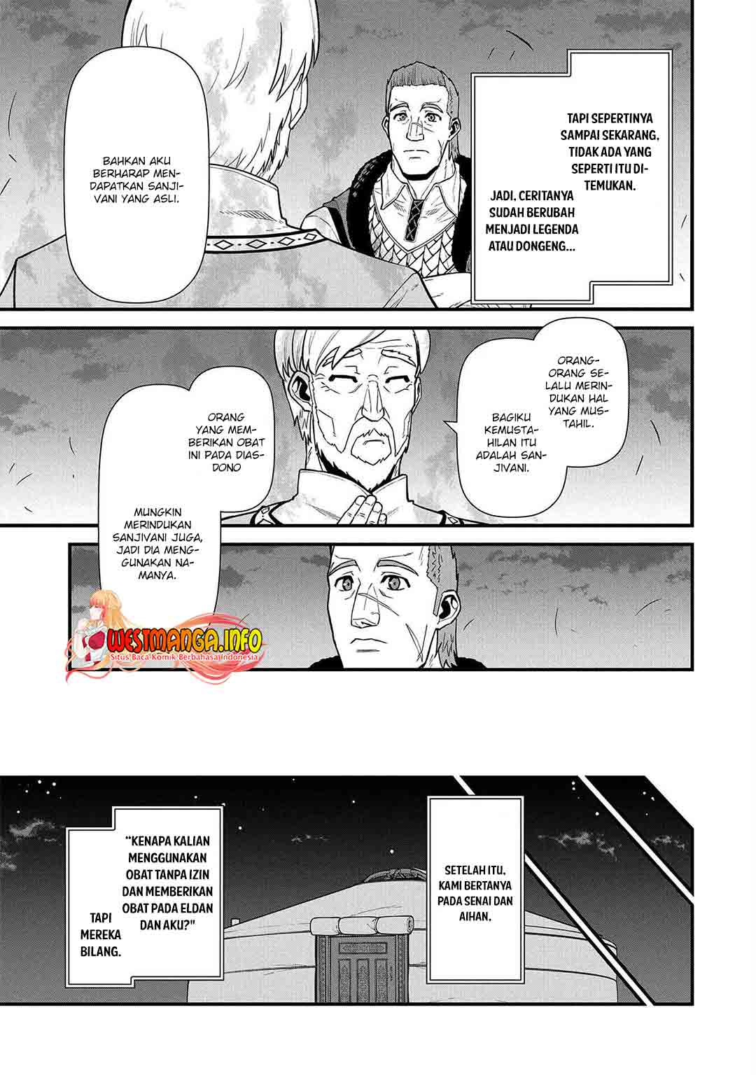 Halaman 28 dari Ryoumin 0-nin Start no Henkyou Ryoushusama Chapter 31