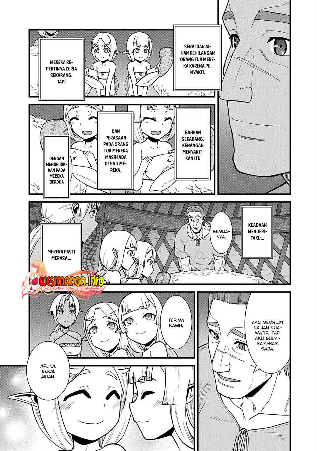 Halaman 32 dari Ryoumin 0-nin Start no Henkyou Ryoushusama Chapter 31