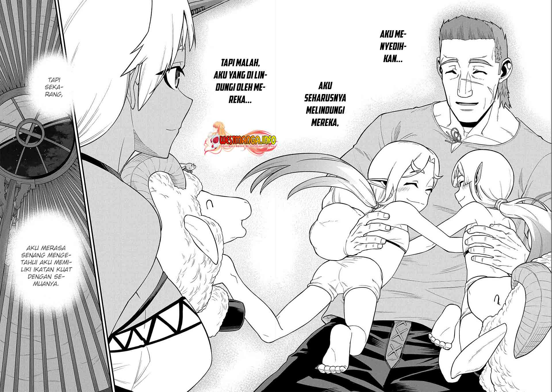 Halaman 33 dari Ryoumin 0-nin Start no Henkyou Ryoushusama Chapter 31