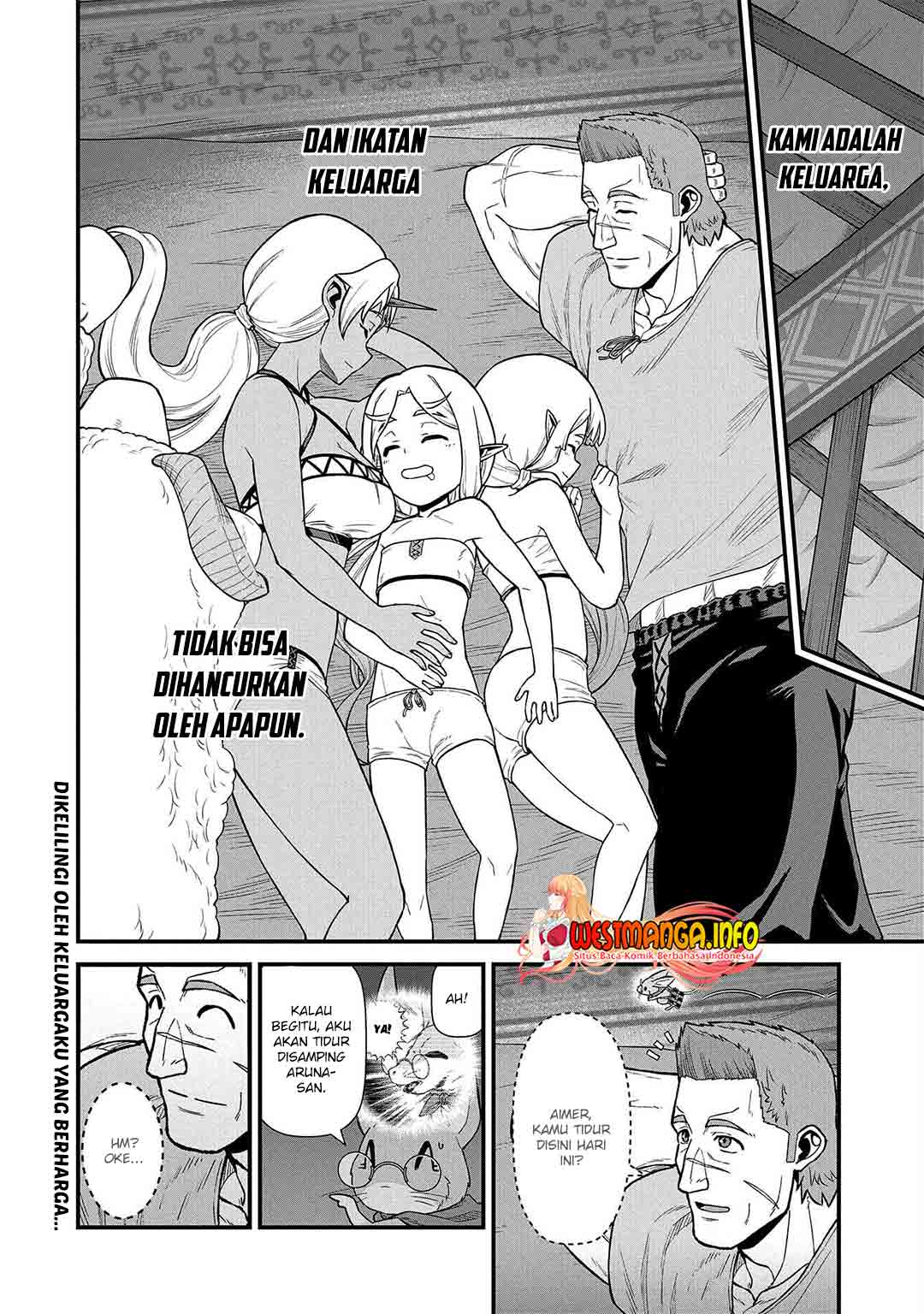 Halaman 34 dari Ryoumin 0-nin Start no Henkyou Ryoushusama Chapter 31