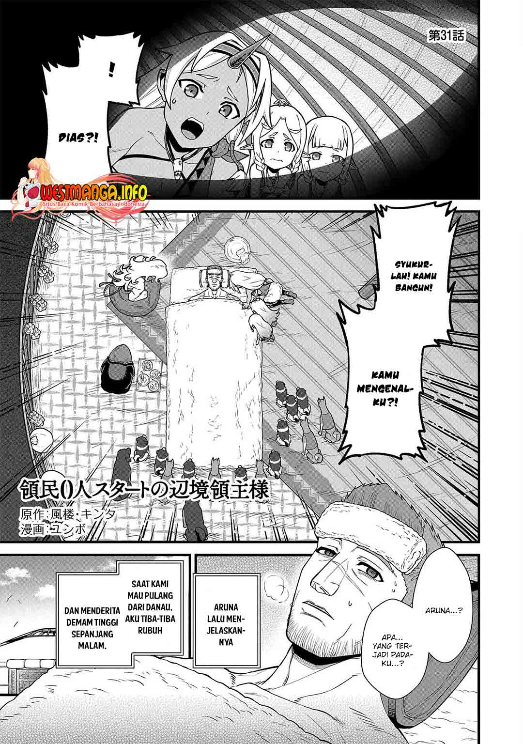 Halaman 4 dari Ryoumin 0-nin Start no Henkyou Ryoushusama Chapter 31