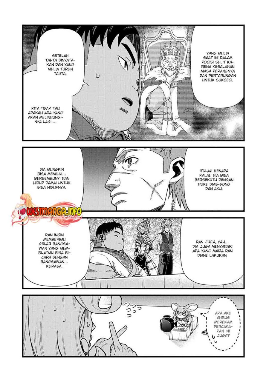 Halaman 21 dari Ryoumin 0-nin Start no Henkyou Ryoushusama Chapter 32