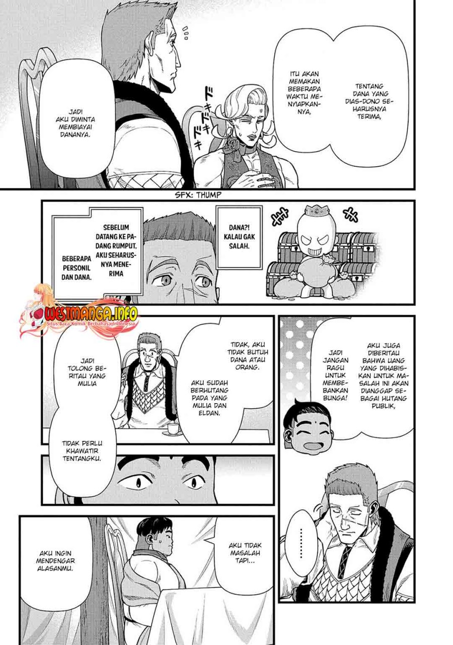 Halaman 22 dari Ryoumin 0-nin Start no Henkyou Ryoushusama Chapter 32