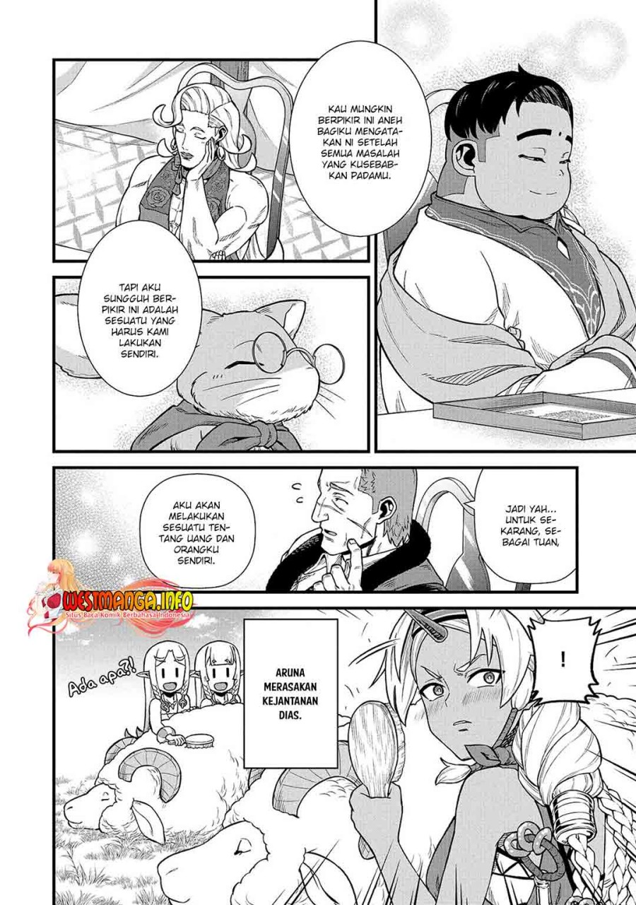 Halaman 26 dari Ryoumin 0-nin Start no Henkyou Ryoushusama Chapter 32