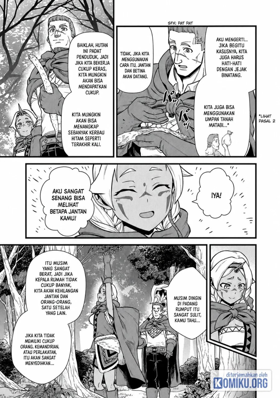 Halaman 13 dari Ryoumin 0-nin Start no Henkyou Ryoushusama Chapter 34