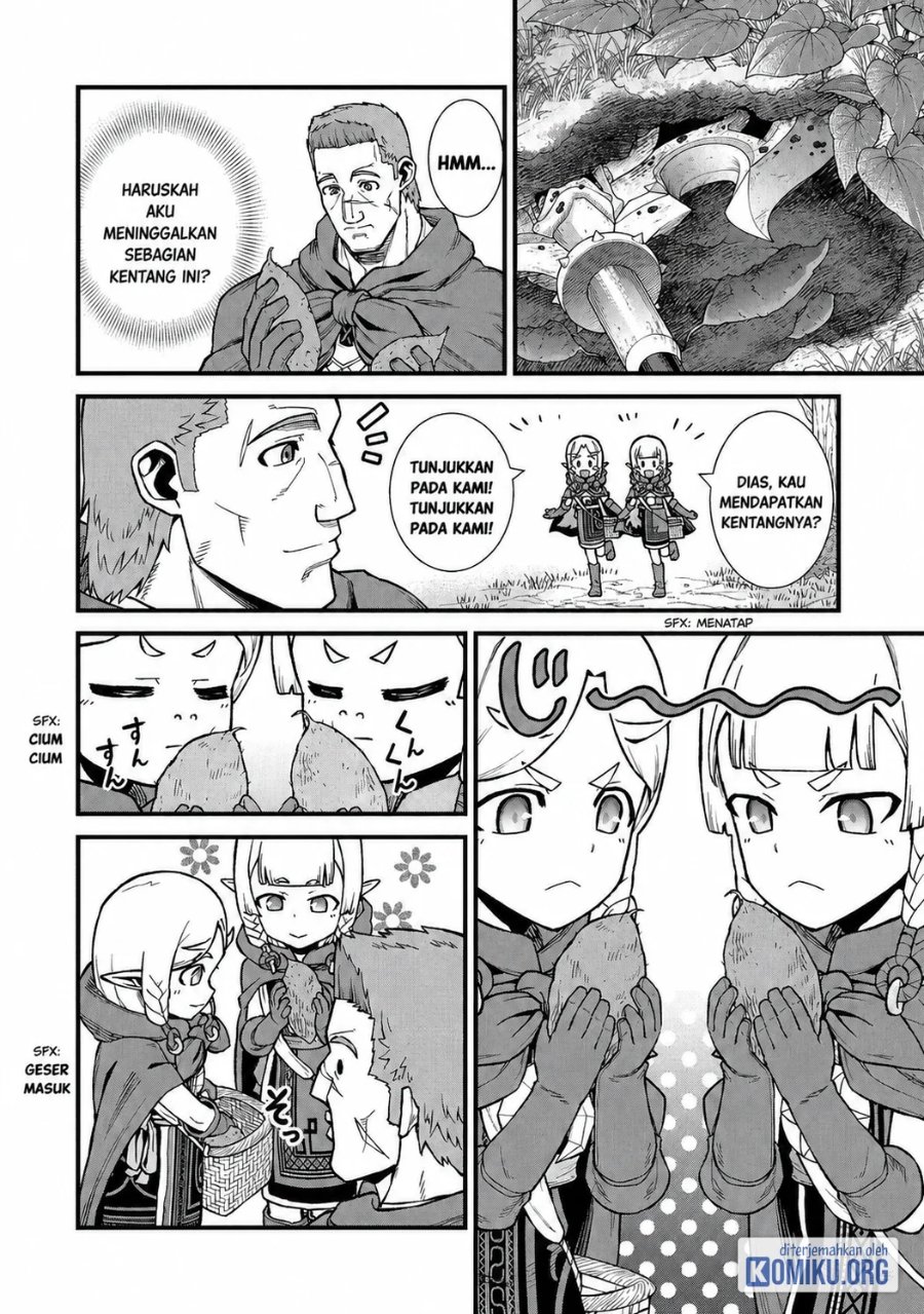 Halaman 16 dari Ryoumin 0-nin Start no Henkyou Ryoushusama Chapter 34