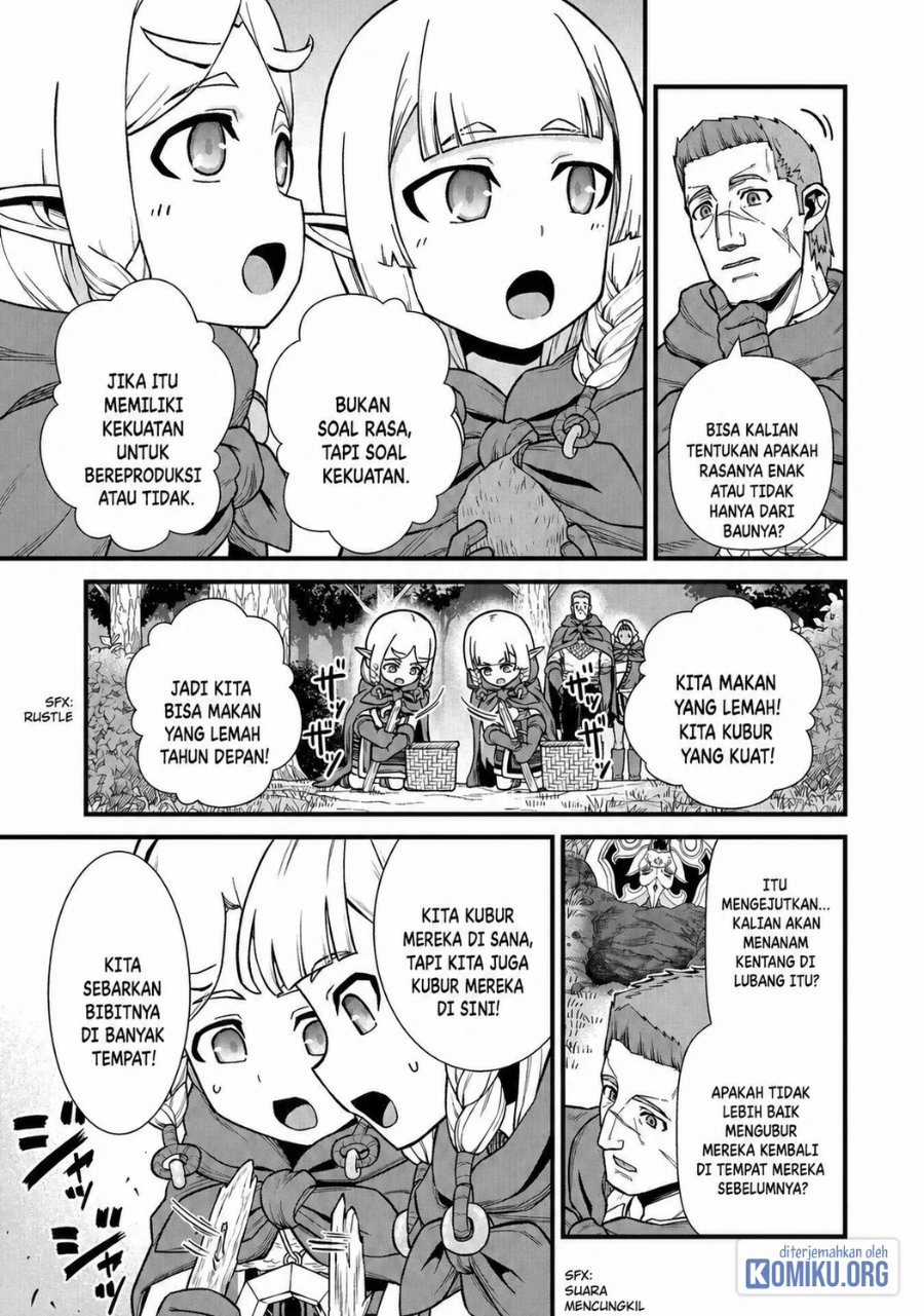 Halaman 17 dari Ryoumin 0-nin Start no Henkyou Ryoushusama Chapter 34