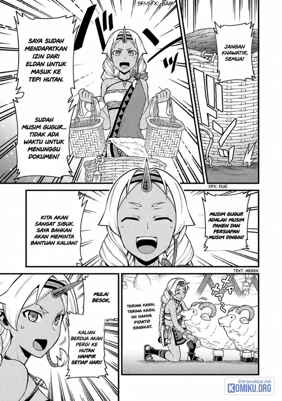 Halaman 3 dari Ryoumin 0-nin Start no Henkyou Ryoushusama Chapter 34