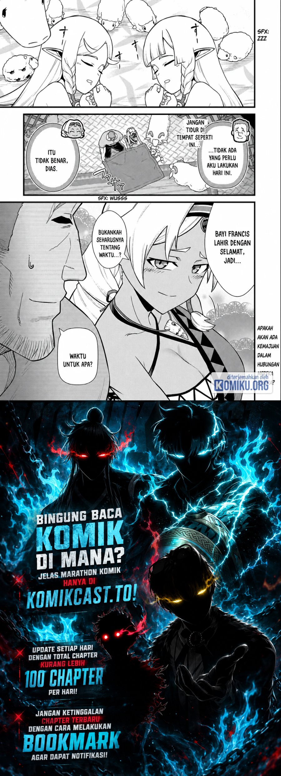 Halaman 32 dari Ryoumin 0-nin Start no Henkyou Ryoushusama Chapter 39