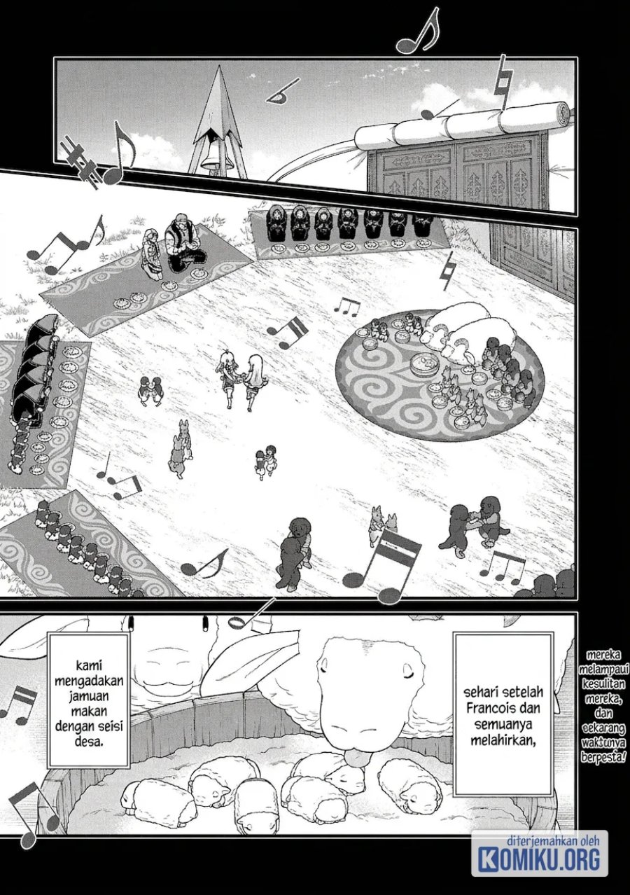 Halaman 1 dari Ryoumin 0-nin Start no Henkyou Ryoushusama Chapter 40