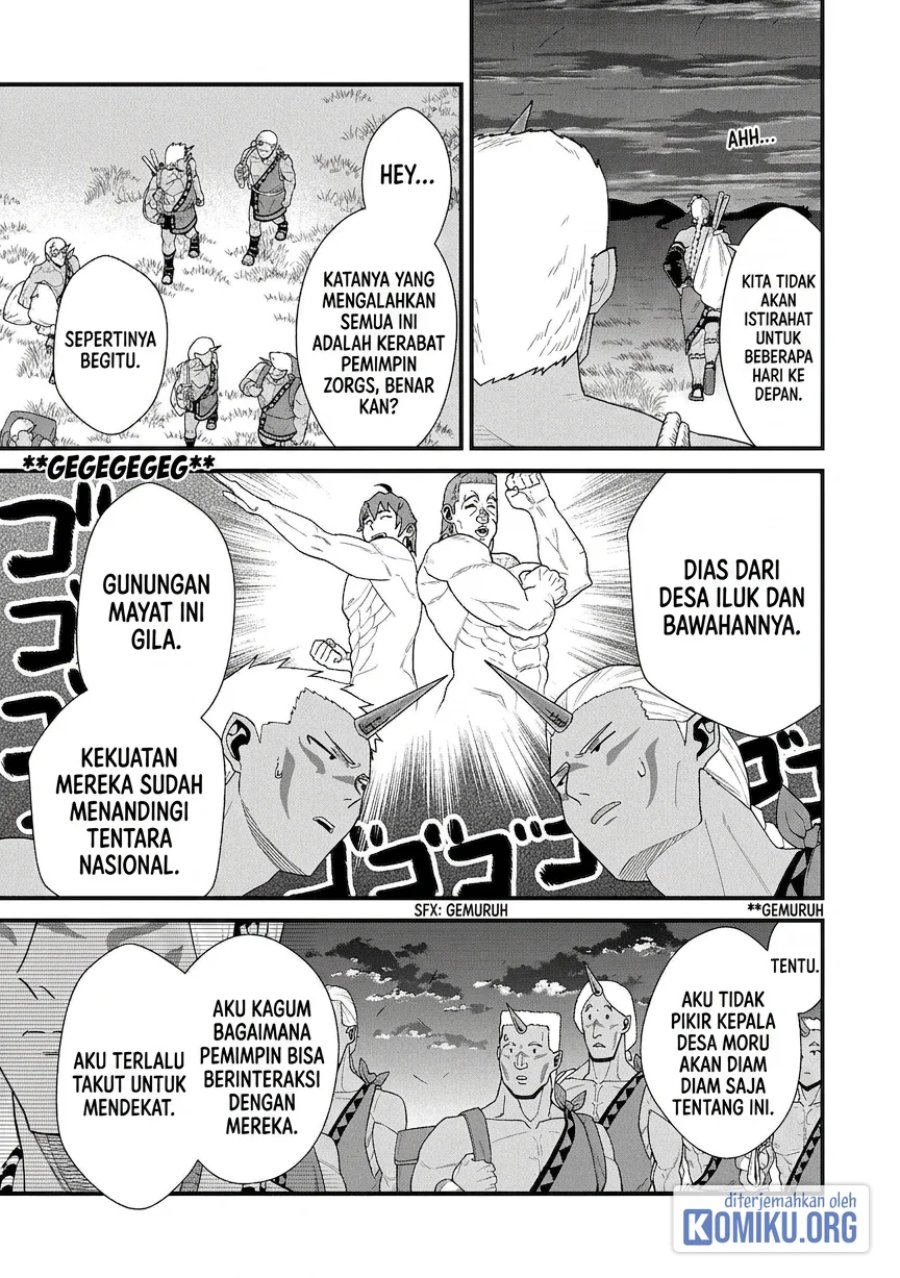 Halaman 15 dari Ryoumin 0-nin Start no Henkyou Ryoushusama Chapter 40