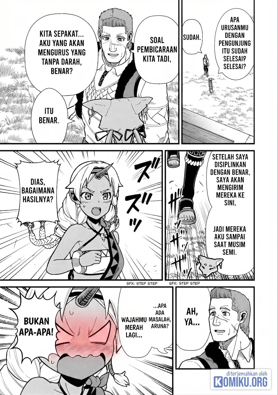 Halaman 11 dari Ryoumin 0-nin Start no Henkyou Ryoushusama Chapter 43