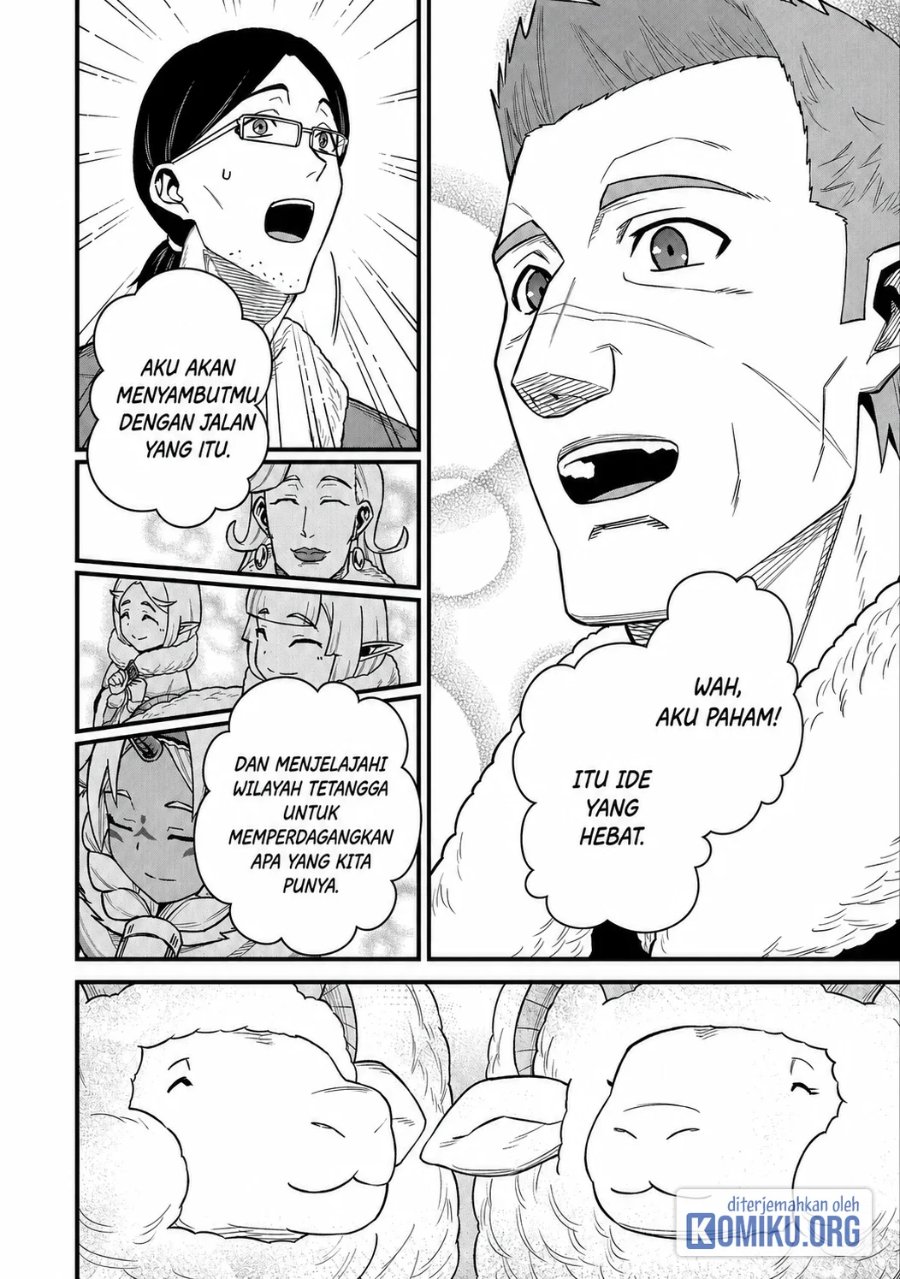 Halaman 16 dari Ryoumin 0-nin Start no Henkyou Ryoushusama Chapter 47