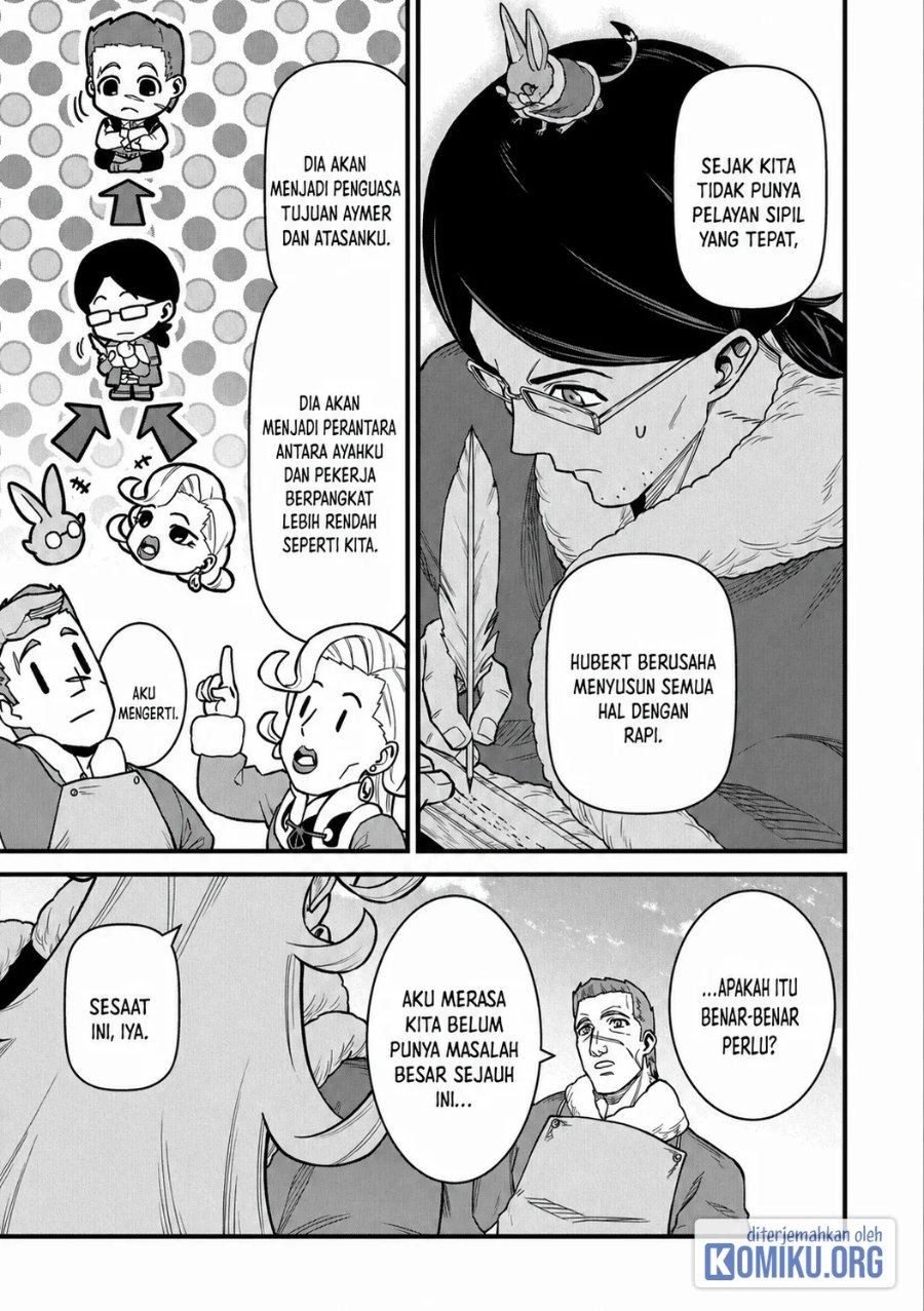 Halaman 21 dari Ryoumin 0-nin Start no Henkyou Ryoushusama Chapter 47