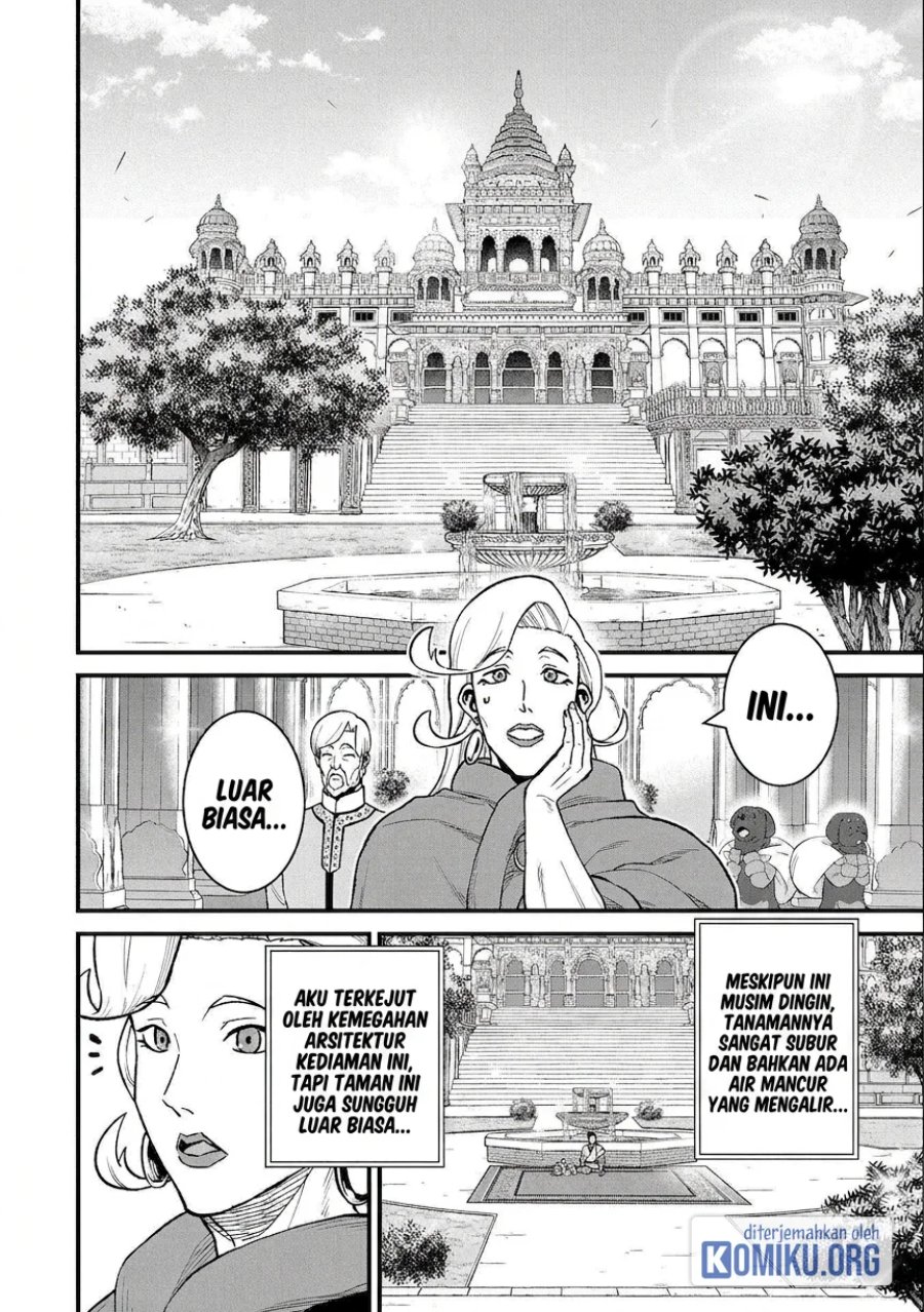 Halaman 12 dari Ryoumin 0-nin Start no Henkyou Ryoushusama Chapter 48