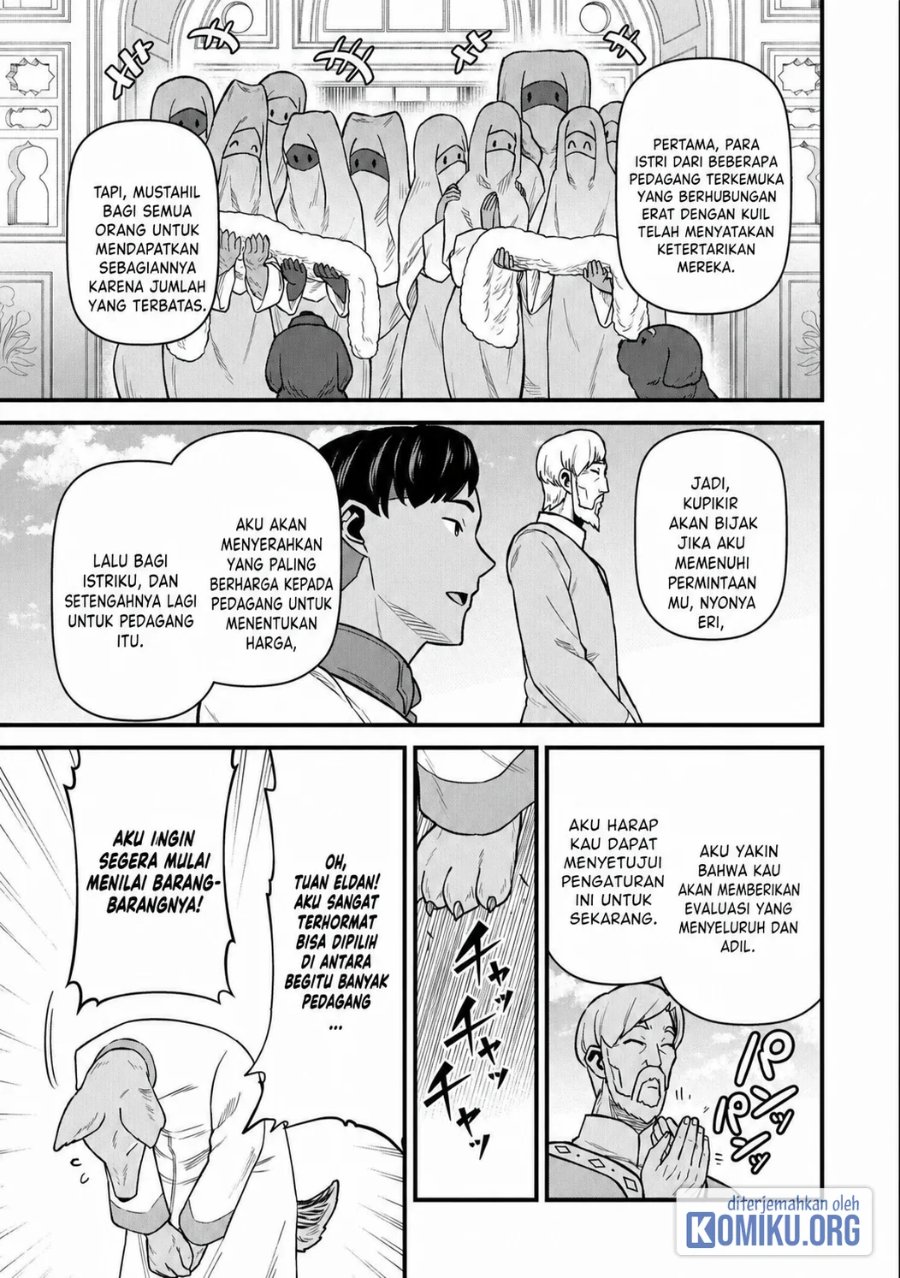 Halaman 17 dari Ryoumin 0-nin Start no Henkyou Ryoushusama Chapter 48